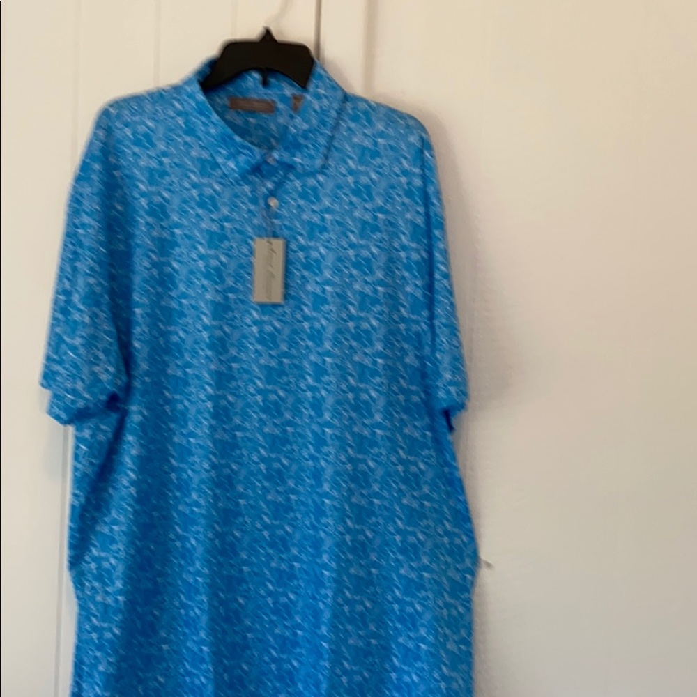 Men’s three button crew shirt/ golf shirt